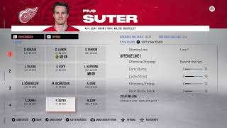 NHL 23 Detroit Red Wings Roster [upl. by Yim]