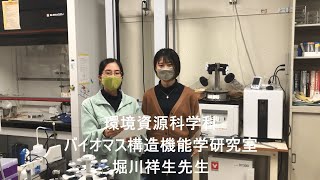 東京農工大学農学部 環境資源科学科 堀川研究室紹介 [upl. by Stacie306]