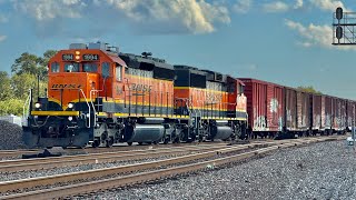 BNSF LRDV007111 Local switching Sealy TX [upl. by Demmahom990]