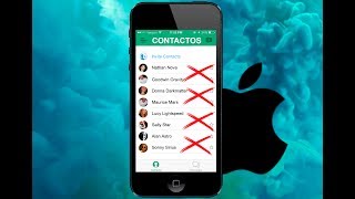 como eliminar contacto iphone de un solo tiro [upl. by Roz879]