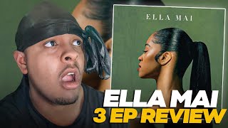 Ella Mai ‘3’ EP Review  Is a New Album Coming REACTION [upl. by Rhine88]