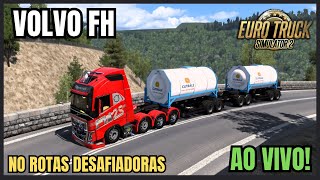 ROTAS FH NO MAPA ROTAS DESAFIADORAS  EURO TRUCK SIMULATOR 2 151 [upl. by Reames]