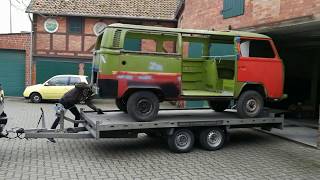 1978 VW T2 Westfalia Berlin Restauration Part 9 Sandstrahlen [upl. by Madalena652]