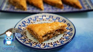 Le BAKLAVA  Pâtisserie croquante aux noix et aux amandes  Cuisine à la grecque [upl. by Aleb788]