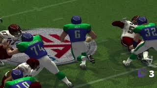 Highlight Starverse Football League S5 PLAYOFFS  Round 1 Game 1  Carolina Reapers  Hawaii Sha [upl. by Aleil]