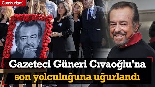 Gazeteci Güneri Cıvaoğluna Demirören Medya Centerda veda [upl. by Byrom]