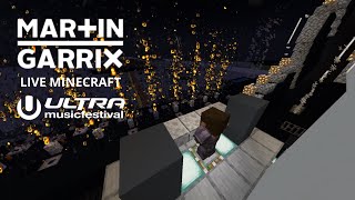 Martin Garrix in minecraft  Ultra Miami 2024 [upl. by Dekow]