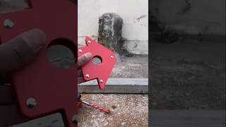 Strong magnetic welding fixture multiangle positioning tool shorts youtubeshorts welding [upl. by Nah]