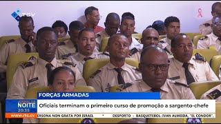 Forças Armadas Oficiais terminam o primeiro curso de promoção a sargentochefe [upl. by Josepha]