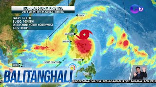 Tropical Storm KristinePH patuloy na lumalapit sa bansa  Weather update today Balitanghali [upl. by Tsirc]