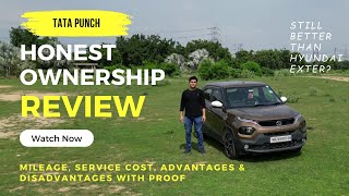 Tata Punch Ownership Review 2023  Mileage Service Cost Pros and Cons with Proof  Should You Buy [upl. by Anaert]