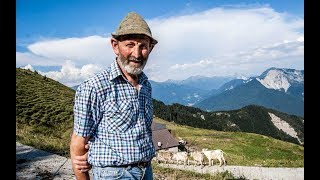 Renato Gortani vita da uomo di malga in Carnia [upl. by Ardnaxela]