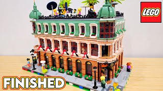 HUGE LEGO Boutique Hotel Finished Finally [upl. by Margit]