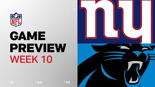 New York Giants vs Carolina Panthers  2024 Week 10 Game Preview [upl. by Sufur]