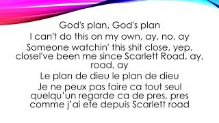 GODS PLAN DRAKE TRADUCTION FRANCAISE [upl. by Weisbrodt]