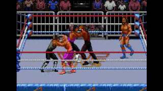 WWF Royal RumbleGenesis Royal Rumble Match [upl. by Eiro]