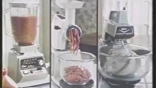 Oster Blender 1981 Vintage TV Commercial [upl. by Tlevesor]