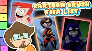 The ULTIMATE Cartoon Crush Tier List [upl. by Nagap969]