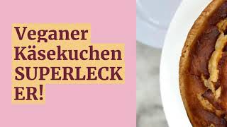 Anleitung für einen veganer Käsekuchen [upl. by Llednahs]