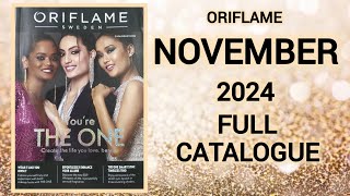 Oriflame November 2024 full catalogue [upl. by Sluiter]