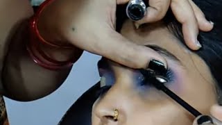 hello eyes makeup kaise karte hain student practice  step by step  ‎makeupbypoornima [upl. by Rebane]