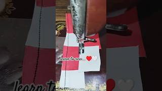 learn to sew ♥️🤍 diy stitchinghacks sewingtricks shortsfeed art stichingtricks sewingtips [upl. by Daisy329]