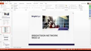 BrightSign Networks Web UI [upl. by Letizia931]