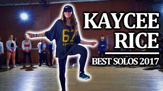 Kaycee Rice  Best Solo Dances 2017 [upl. by Adnawt]