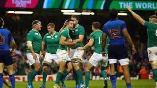 France v Ireland  Match Highlights and Tries  Rugby World Cup [upl. by Mazman]