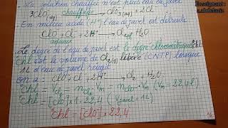 Dosage indirect des ions hypochlorites dune eau de javel Iodométrie  Partie 1 [upl. by Theobald]