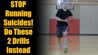 Basketball Drills STOP Running Suicides NEW Running Lines Drills [upl. by Anihsat464]