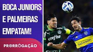 PALMEIRAS SEGURA O BOCA JUNIORS E FICA COM O EMPATE NA ARGENTINA  PRORROGAÇÃO [upl. by Mervin]