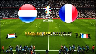 NETHERLANDS vs FRANCE  UEFA EURO 2024 QUALIFYING [upl. by Schoenburg303]