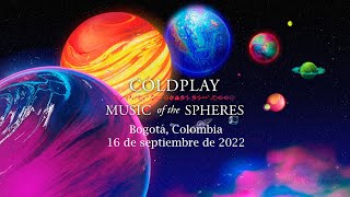 Coldplay en Bogotá  Concierto completo 16 de septiembre de 2022 [upl. by Okin59]