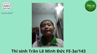 AGI English Contest 4 Candidate Trần Lê Minh Đức [upl. by Werd]