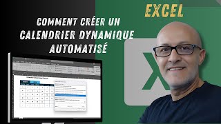 Calendrier Automatique Dans Excel Et Dynamique [upl. by Kraul554]