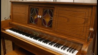 Restored Cabaret Chickering Player Piano for Sale – Vintage Player Pianos [upl. by Salas]