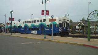 Sounder Trains at Puyallup Station [upl. by Aniratac]