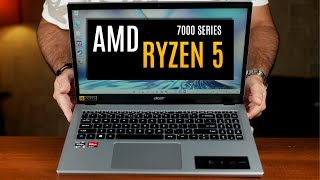 Acer Aspire 3 review  with AMD Ryzen 5 7000 series under Rs 50000 [upl. by Secunda]