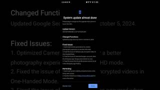 Infinix Zero 30 Received New Update  Android 14  October Update 2024 [upl. by Huberman]