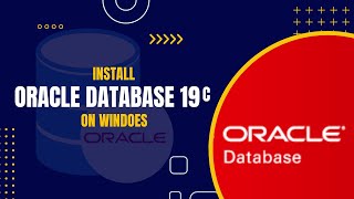 Oracle Database 19c Installation on Windows  Oracle DBA [upl. by Macario]