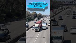 Monash Freeway 🛣️ inbound 1130am weekday Glen Iris Melbourne Australia 🇦🇺 [upl. by Wawro]