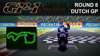 GP1 SNES  Round 8 Dutch GP Gameplay [upl. by Notlil]