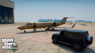 How to install Private Flight Service mod in GTA 5  Private Jet in GTA V [upl. by Luhey]