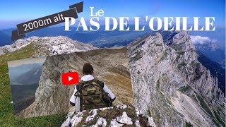 Pas de l’Œille  Vercors Isère 4K [upl. by Ocirederf]