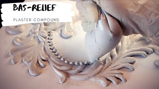 How to make a Bas Relief with GYPSUM Step by Step [upl. by Shultz912]