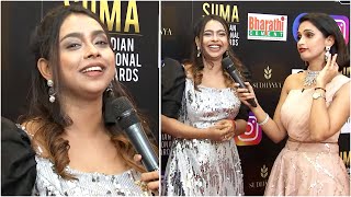 Singer Ananya Bhat Impressed Everyone With Her Magical Voice And Having Ultimate Fun At Red Carpet [upl. by Omar]