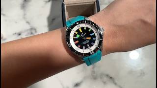 UNBOXING Breitling Superocean Rainbow Dial 36 and 42 [upl. by Acinomahs]