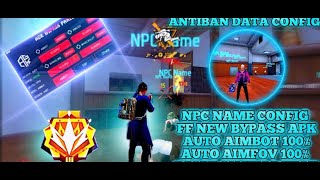 new drag headshot  npc name v3  Aimlock 100  AIMBOT  Garena Free Fire [upl. by Solorac588]