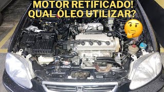 Honda Civic 1996 c Teto Solar  Fez Retífica Completa do Motor e Sempre Vazou Óleo Ruídos e BOs [upl. by Killion459]